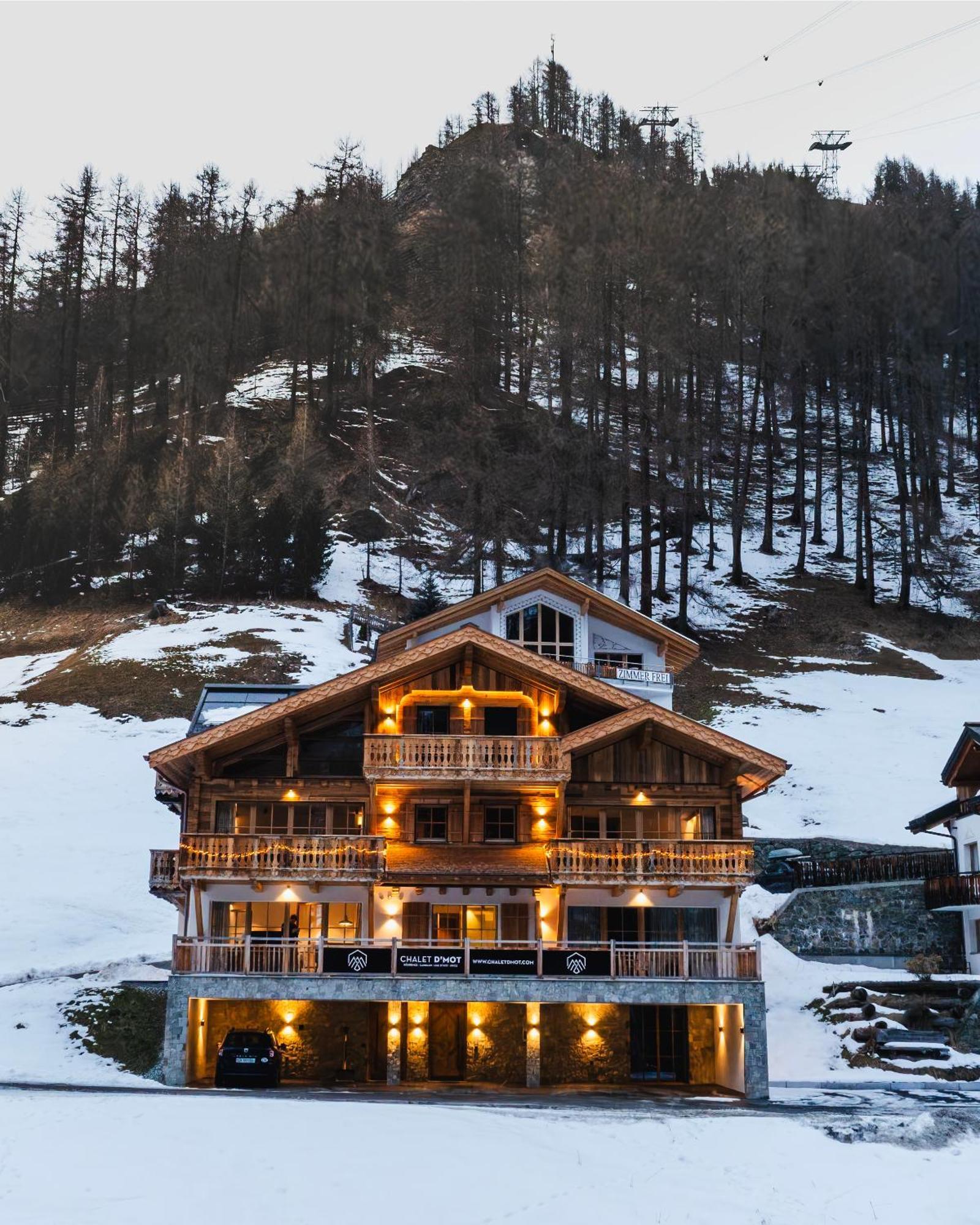 Samnaun, Chaletdmot エクステリア 写真